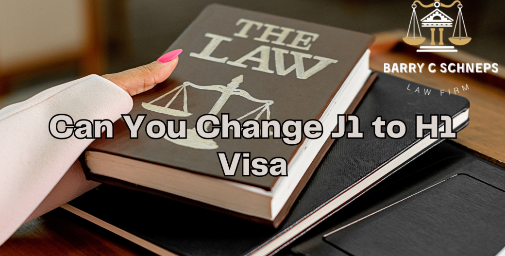 Can You Change J1 to H1 Visa